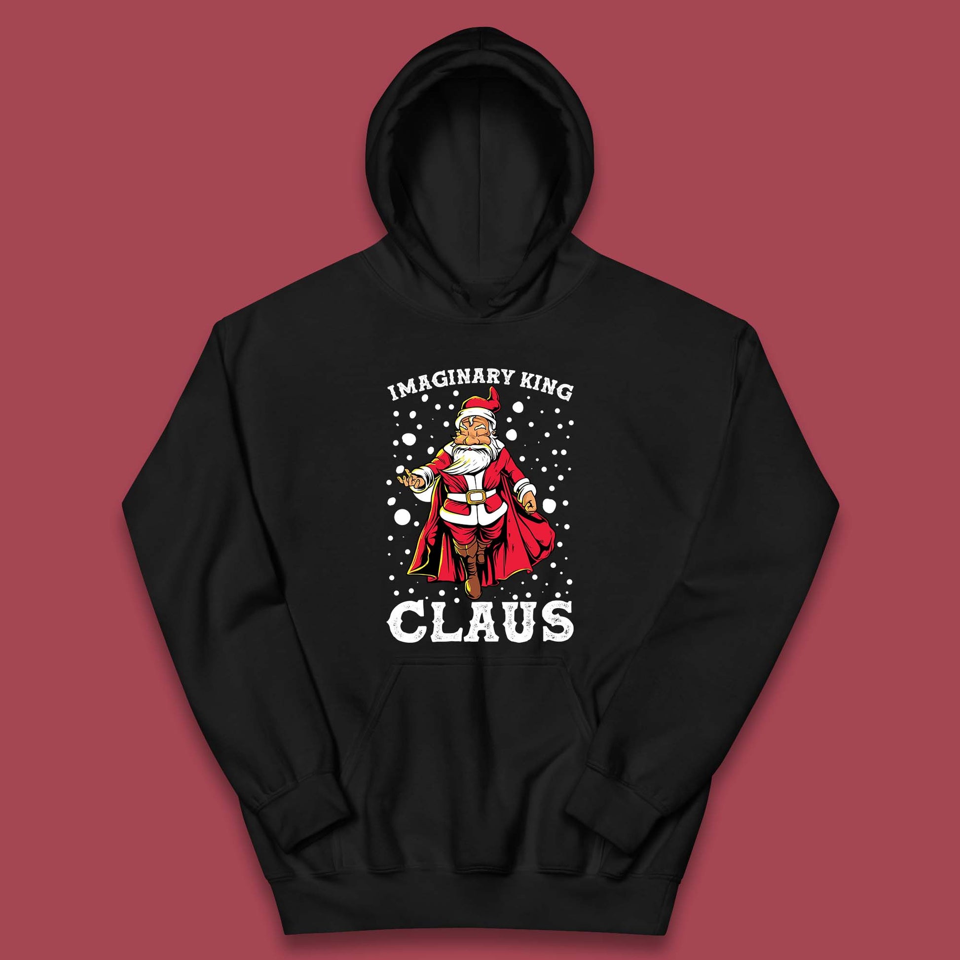 imaginary king santa christmas hoodie