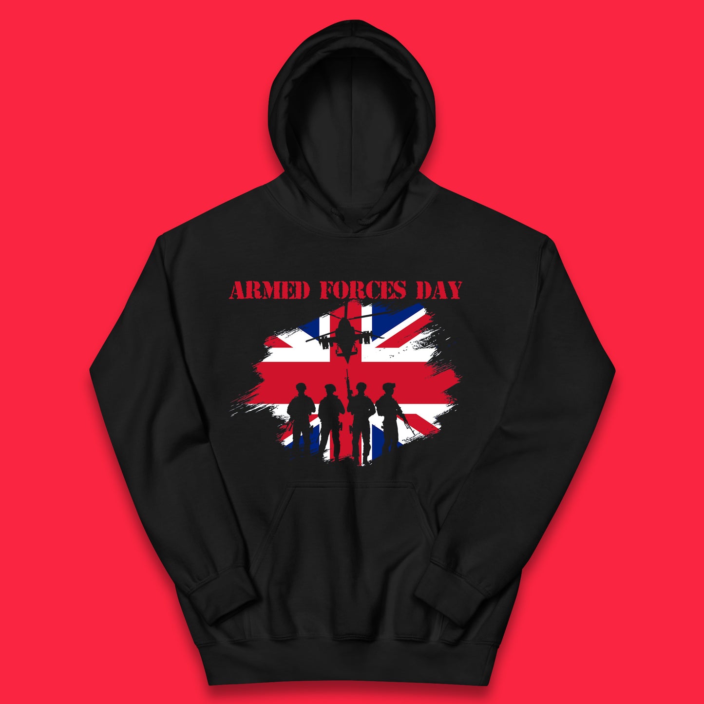 Armed Forces Day 2024 Kids Hoodie