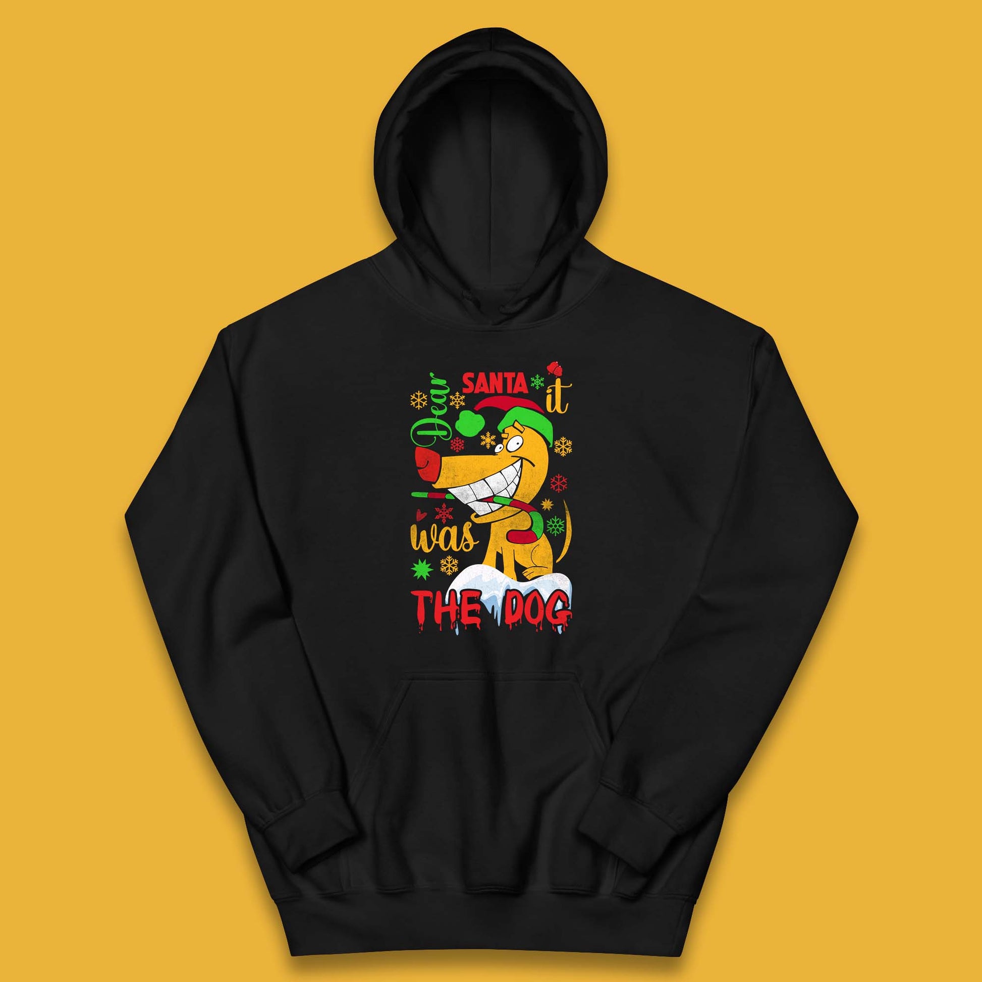 christmas dog hoodie
