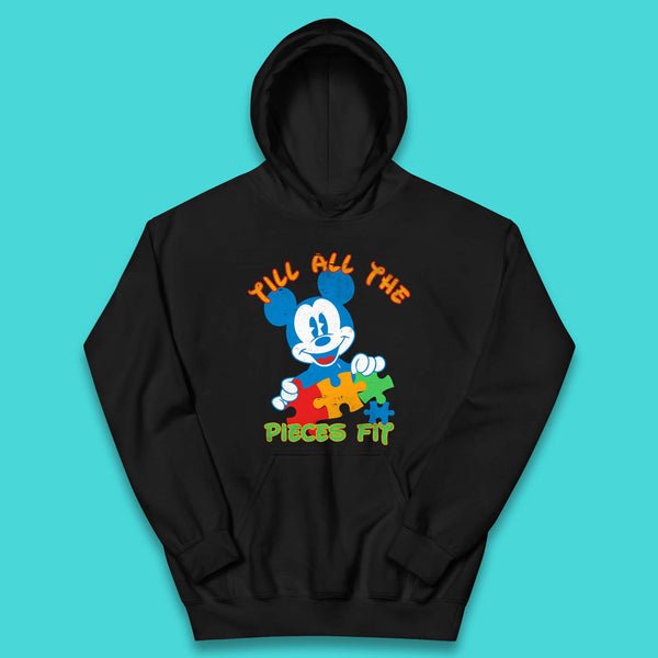 Autism Mickey Mouse Kids Hoodie
