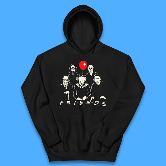 Halloween Friends Horror Movie Killers Characters Halloween Villians Kids Hoodie