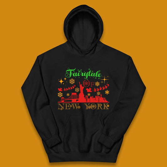 Fairytale Of New York Christmas Kids Hoodie