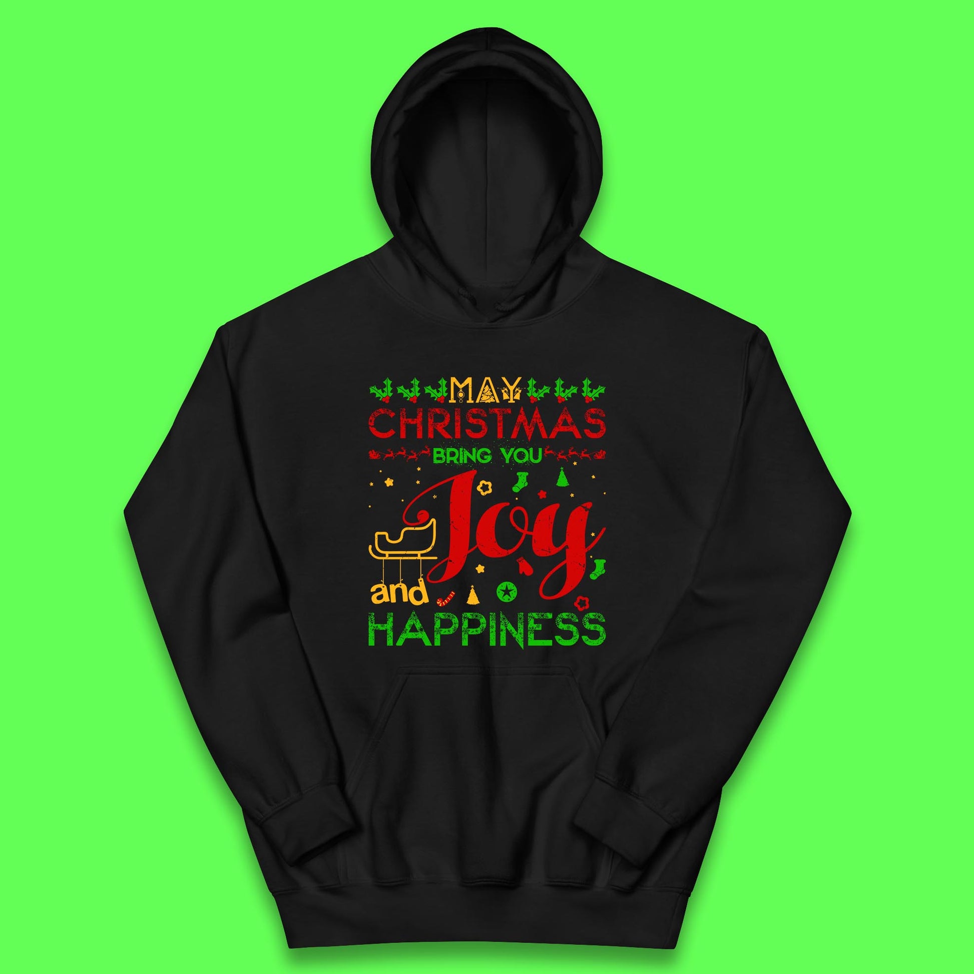 joy christmas hoodie