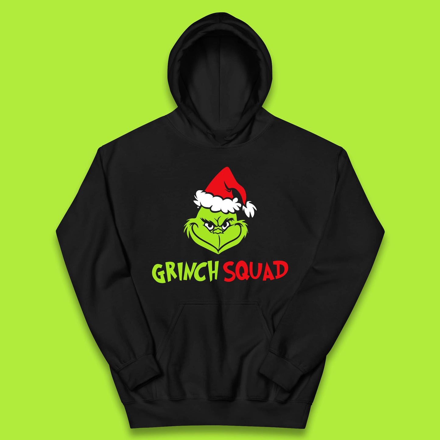grinch squad christmas hoodie