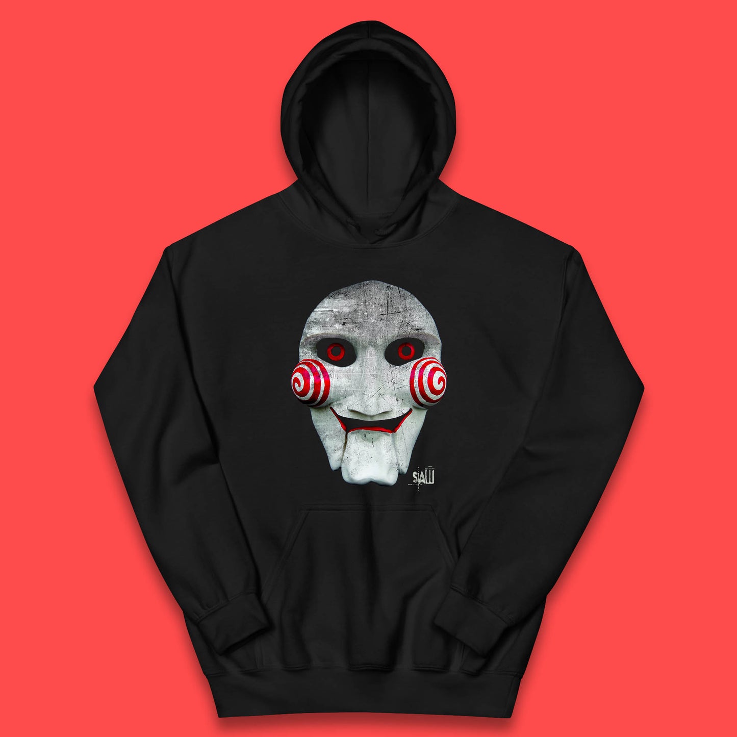 Vintage Saw Jigsaw Halloween Horror Movie Character Halloween Killer Kids Hoodie