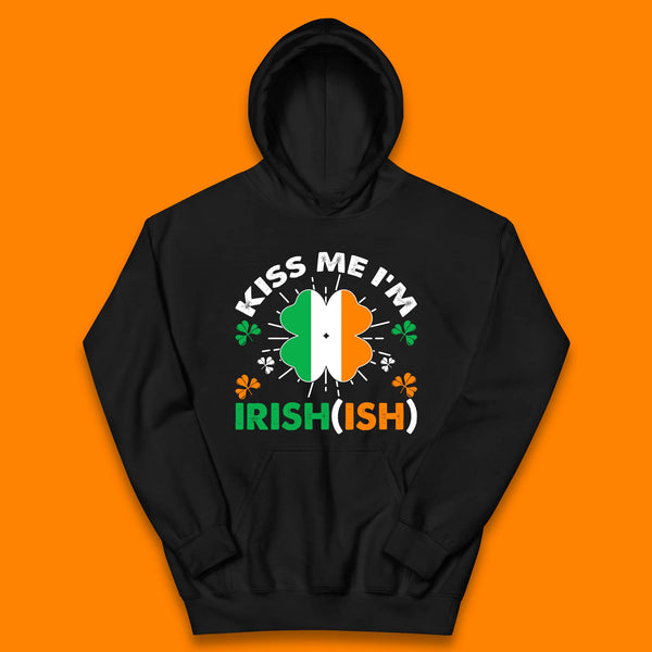Kiss Me I'm Irish Kids Hoodie