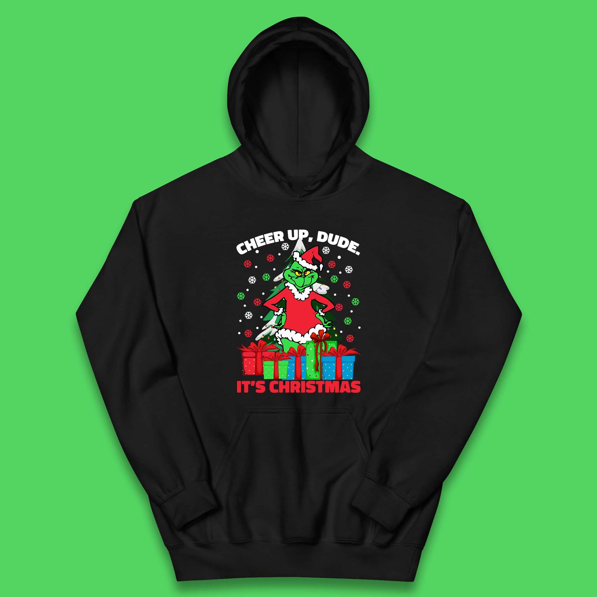 cheer up dude it's christmas hoodie