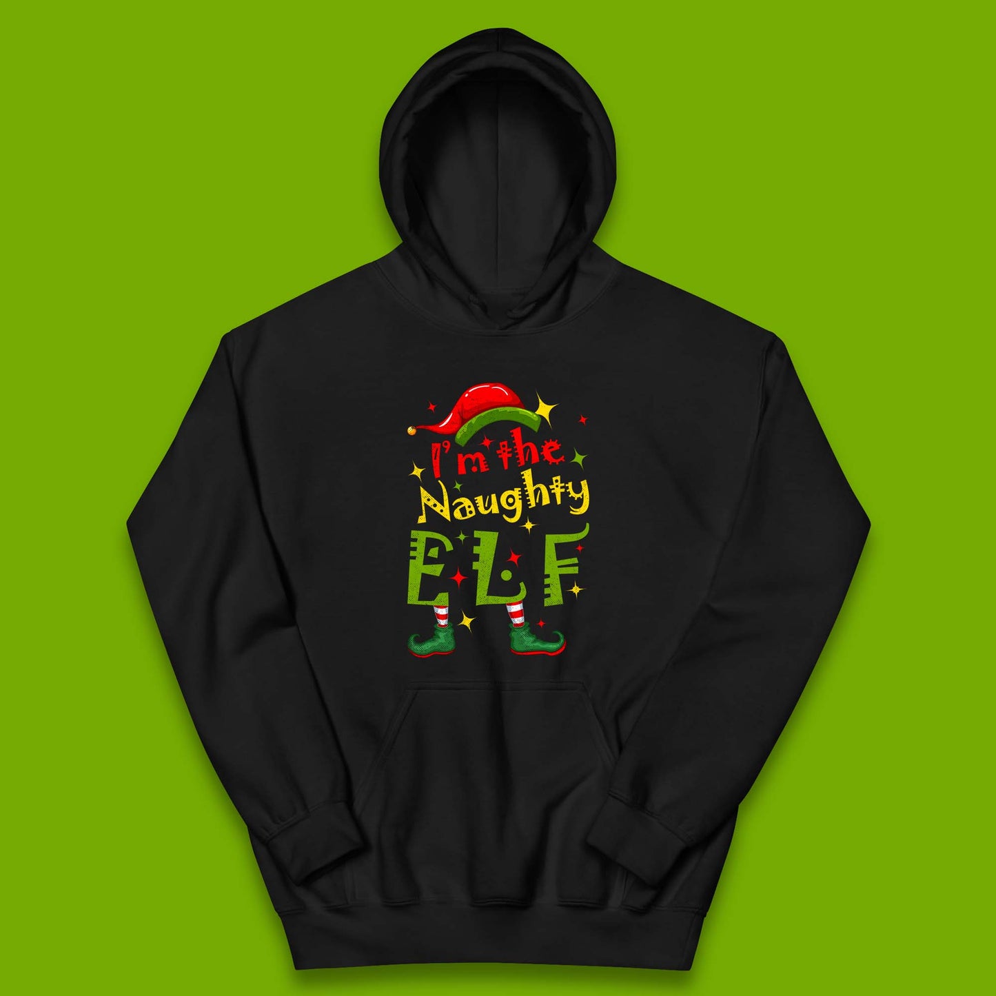 naughty elf hoodie