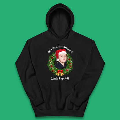 Lewis Capaldi Christmas Kids Hoodie