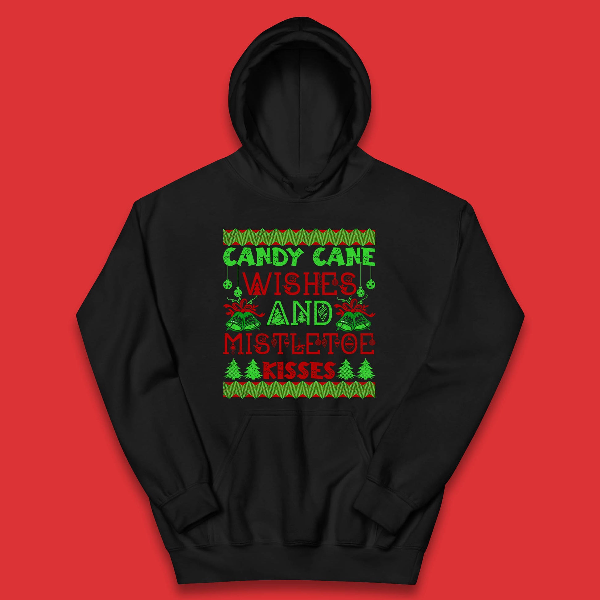 candy cane christmas hoodie
