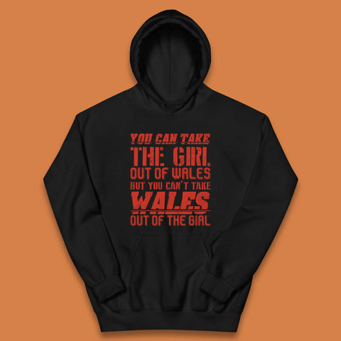 The Girl Out Of Wales Kids Hoodie