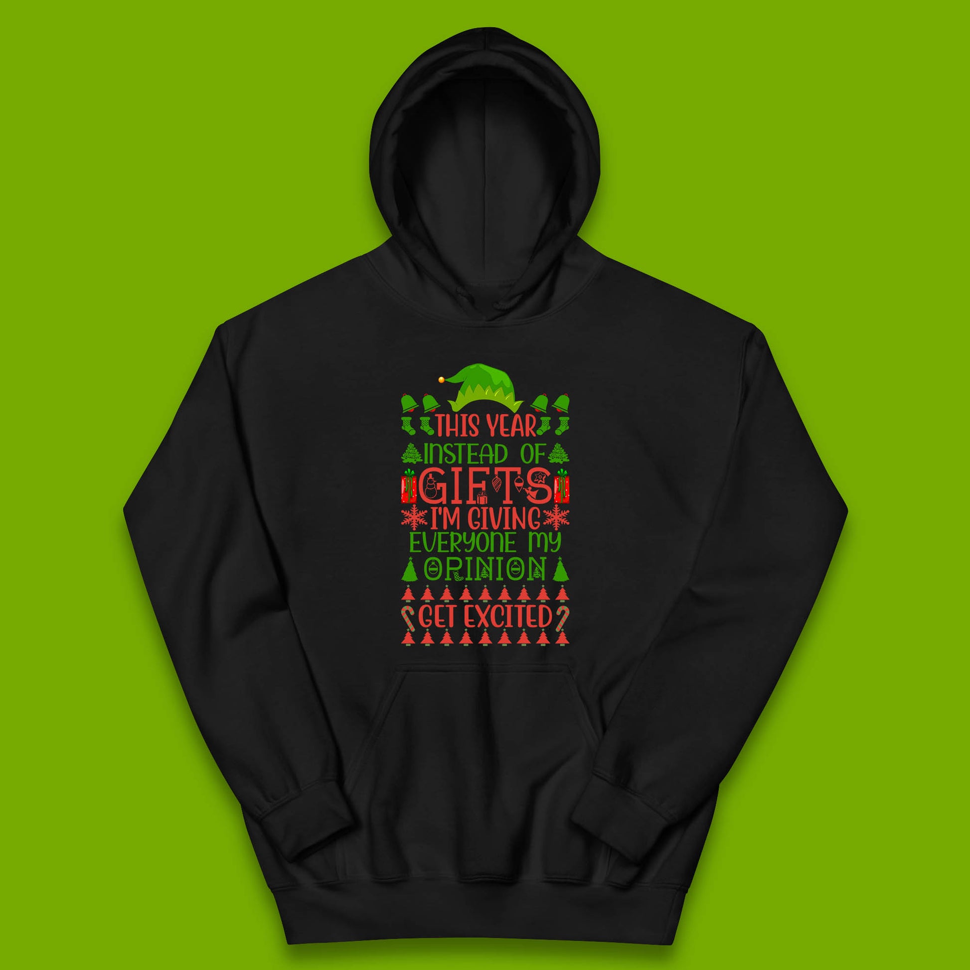 christmas elf hoodie