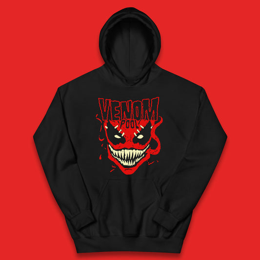 Venom Pool Marvel Avengers Venom Face Venom-Pool Marvel Comics Superhero Marvel Universe Movie Character Kids Hoodie