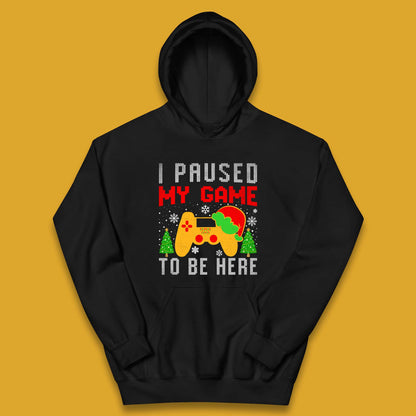 Gamer Christmas Kids Hoodie