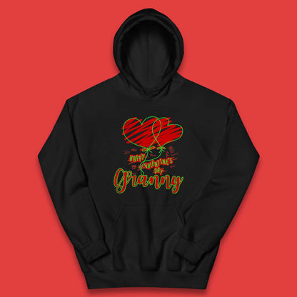 Happy Valentine's Day Granny Kids Hoodie