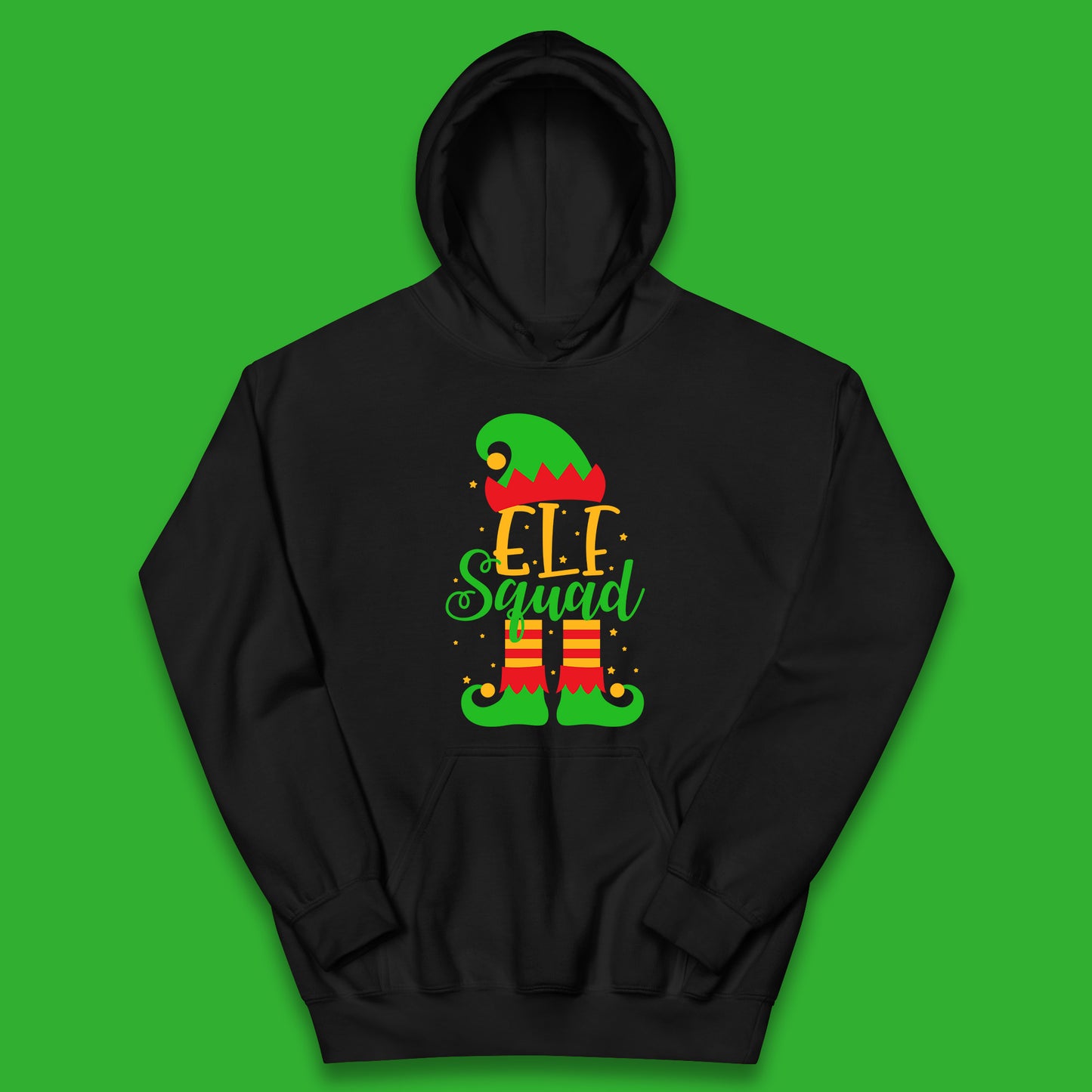 christmas elf squad hoodie