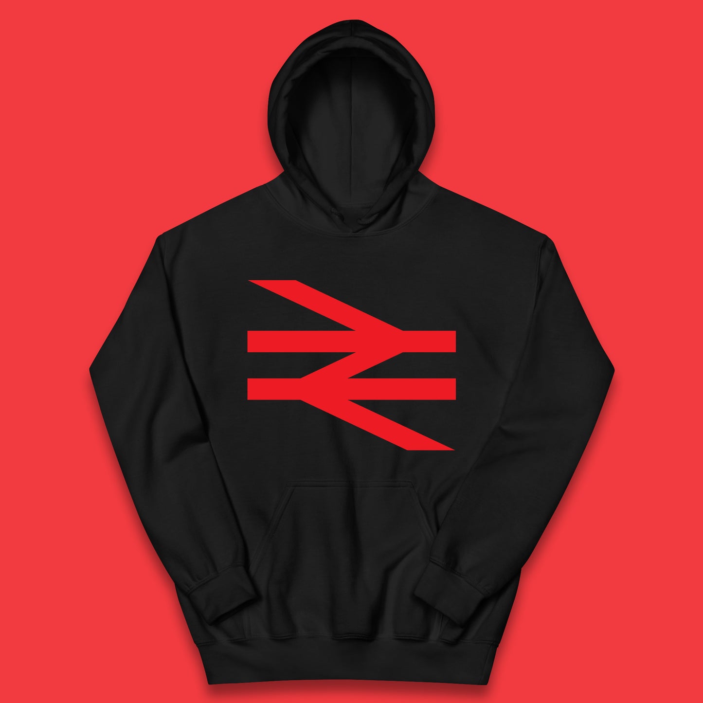 British Rail Union Jack Logo Trains Trainspotter Train Nationalisation Britain Uk Labour Politics Kids Hoodie