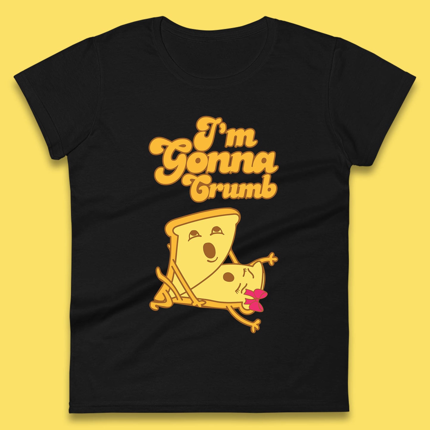 I'm Gonna Crumb Funny Joke Spoof Humor Funny Food Sex Joke Womens Tee Top