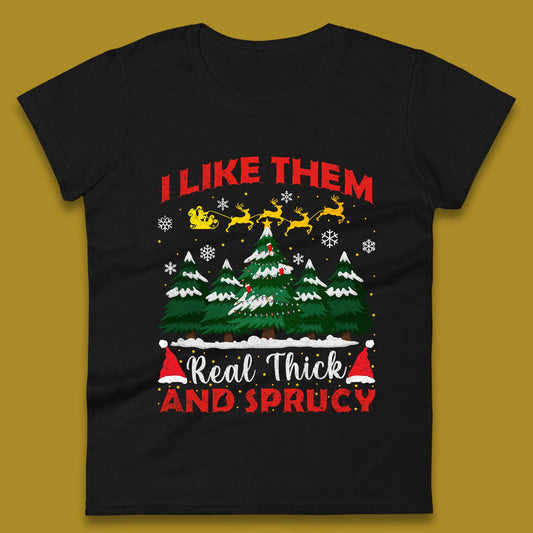 Sprucy Christmas Womens T-Shirt