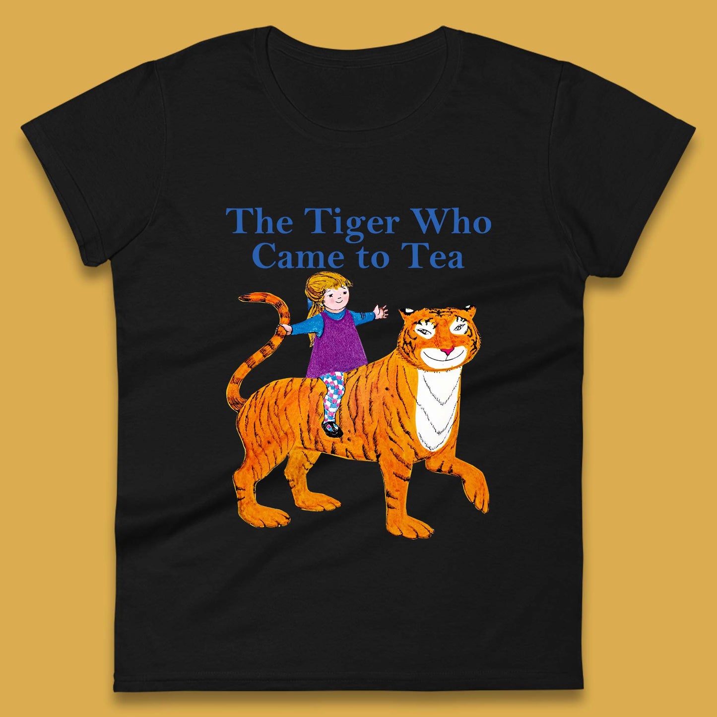 The Tiger Who Came To Tea Book Day Womens T-Shirt