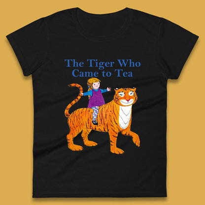 The Tiger Who Came To Tea Book Day Womens T-Shirt