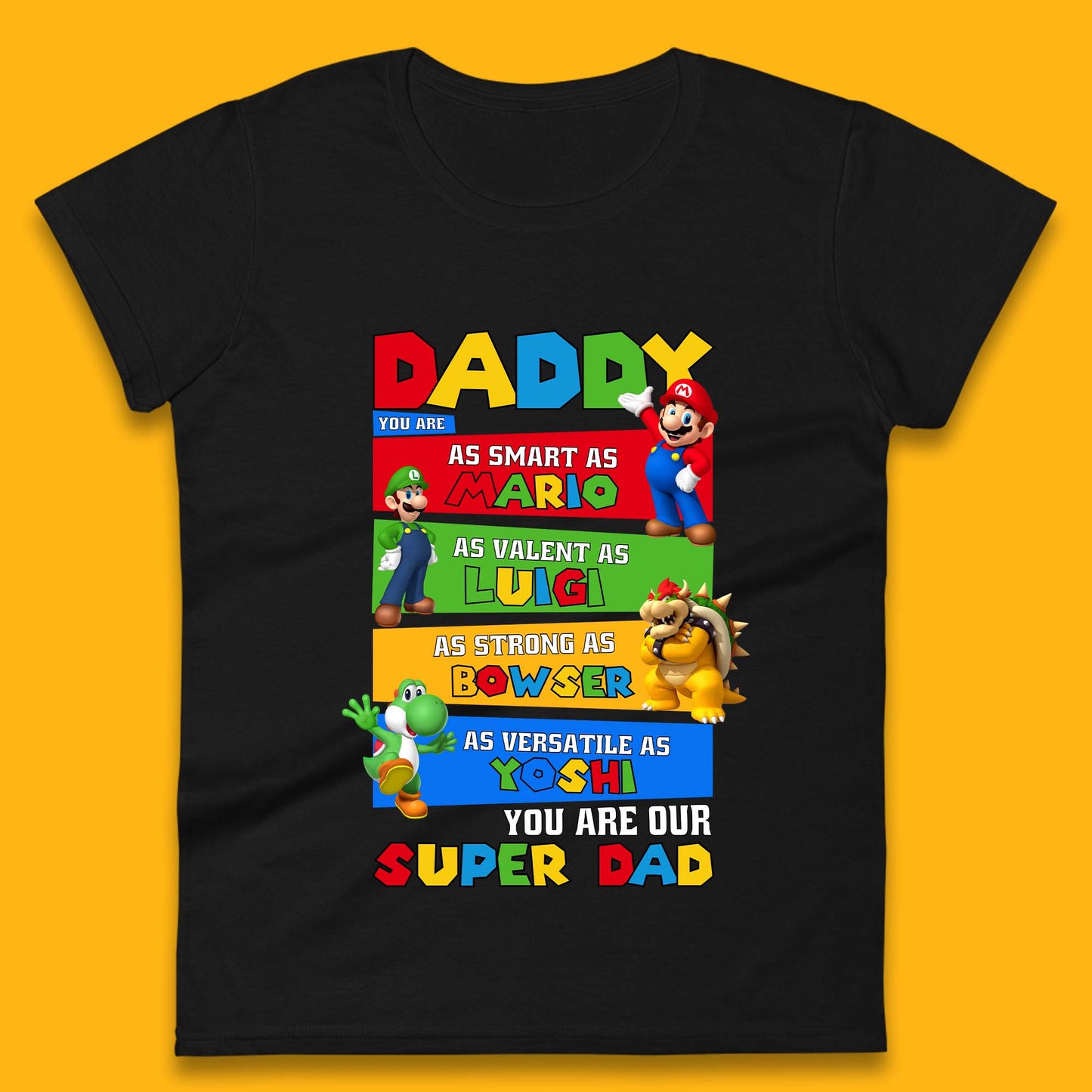 Super Dad Womens T-Shirt