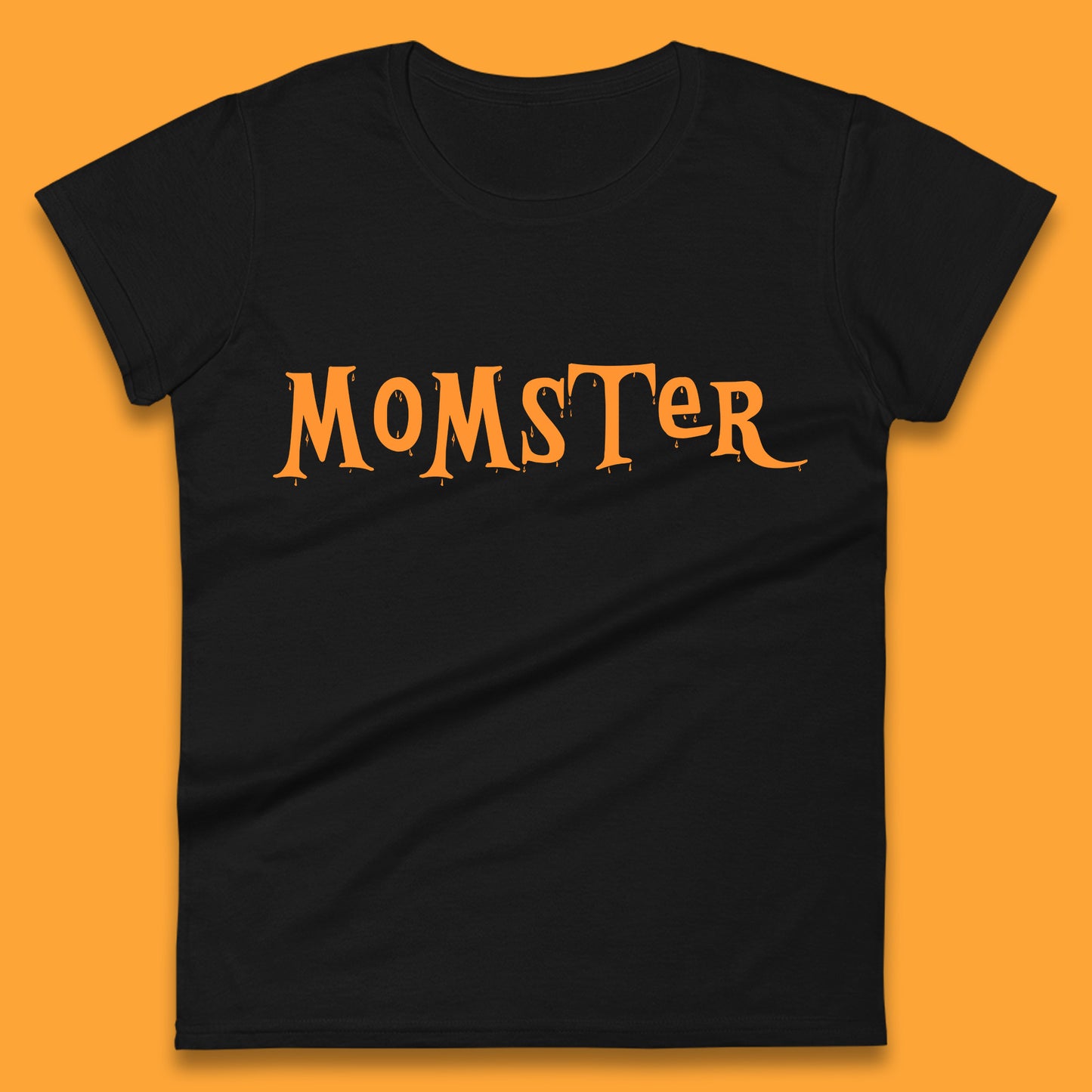 Momster Halloween Boho Halloween Monster Mom Spooky Mama Horror Scary Vibes Womens Tee Top