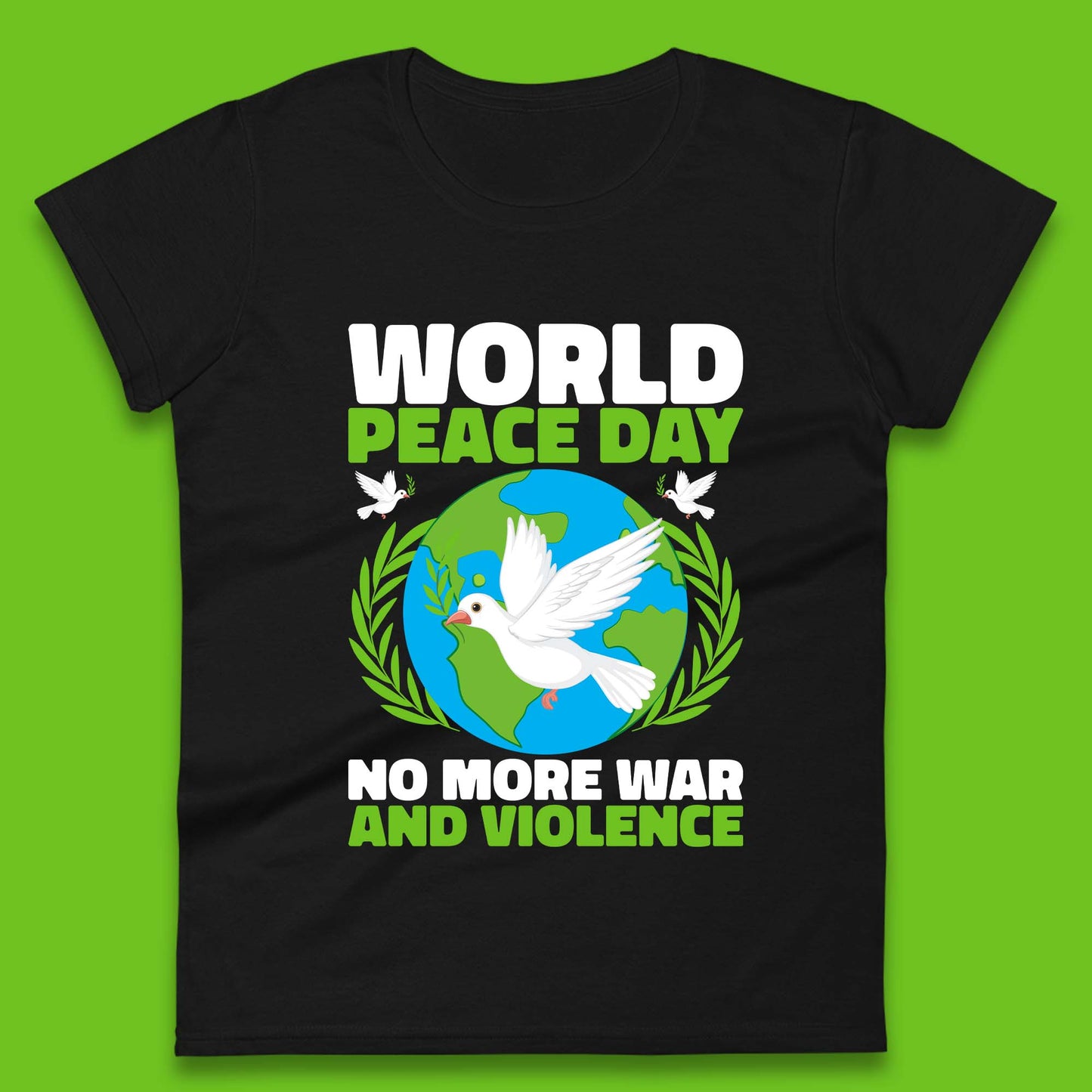 World Peace Day Womens T-Shirt