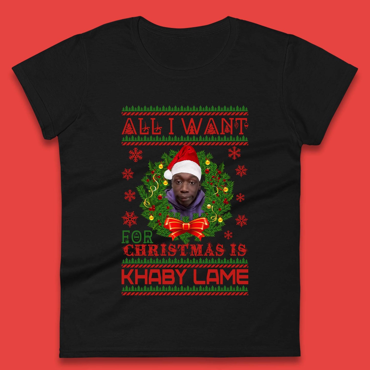 Want Khaby Lame For Christmas Womens T-Shirt