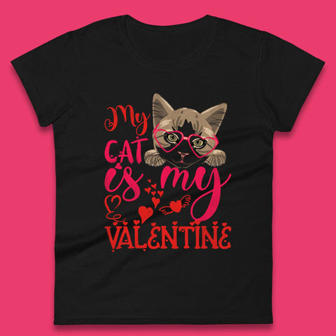 My Cat is My Valentine Shirt