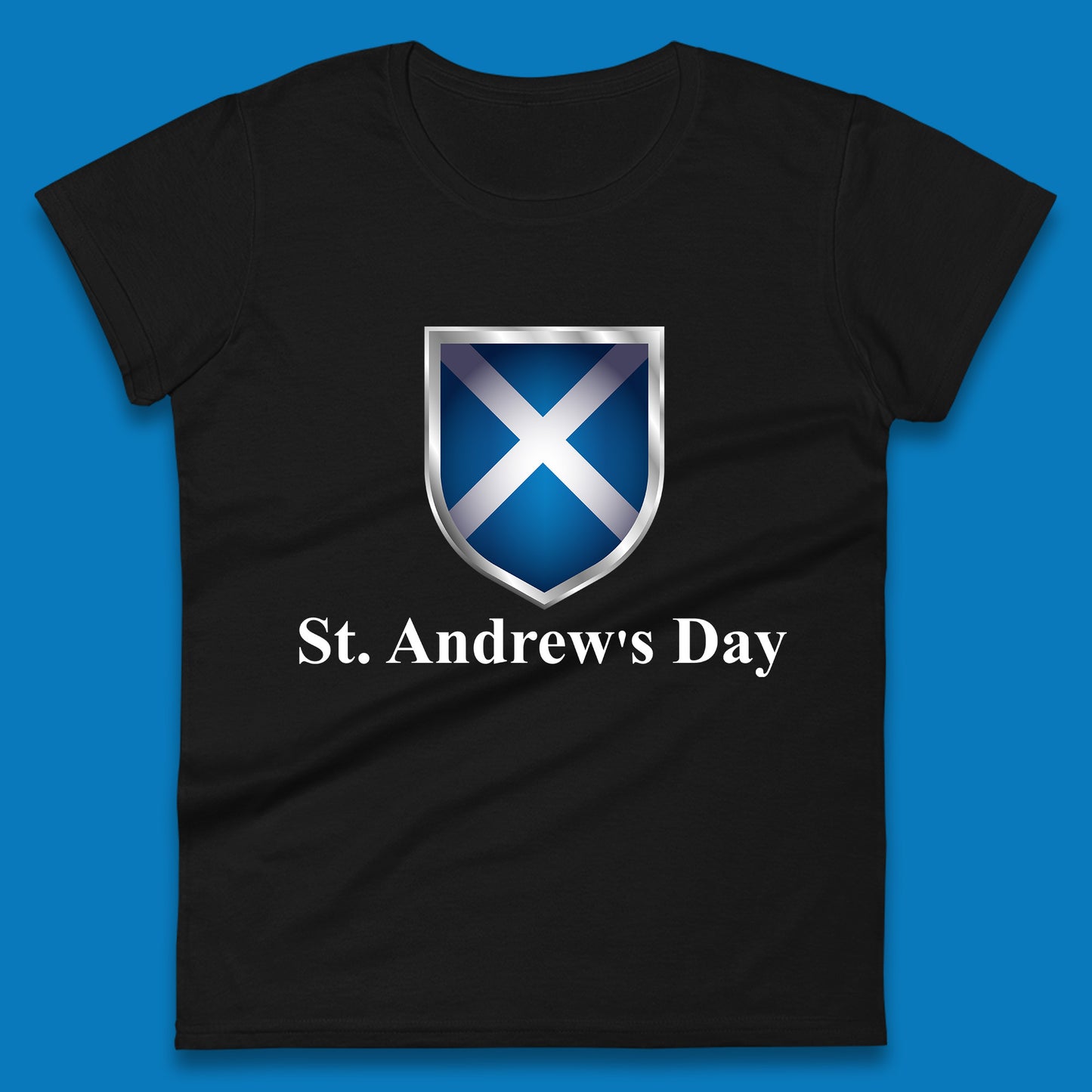 St. Andrew's Day Scotland Flag Scottish Flag Proud to be Scottish Feast of Saint Andrew Womens Tee Top