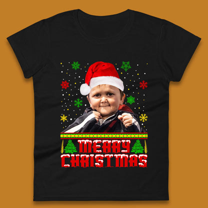 Hasbulla Mini Khabib Christmas Womens T-Shirt