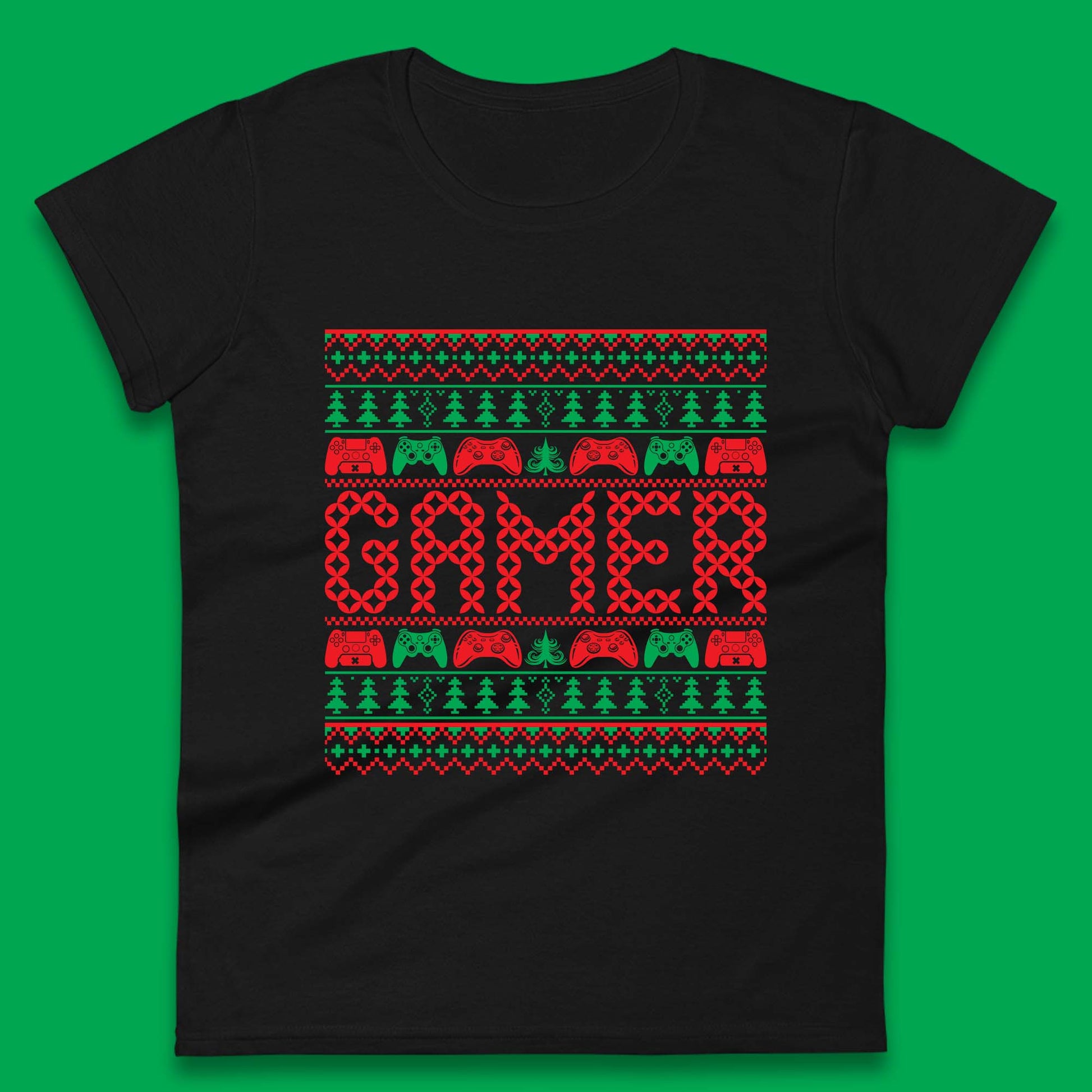 gamer christmas shirt