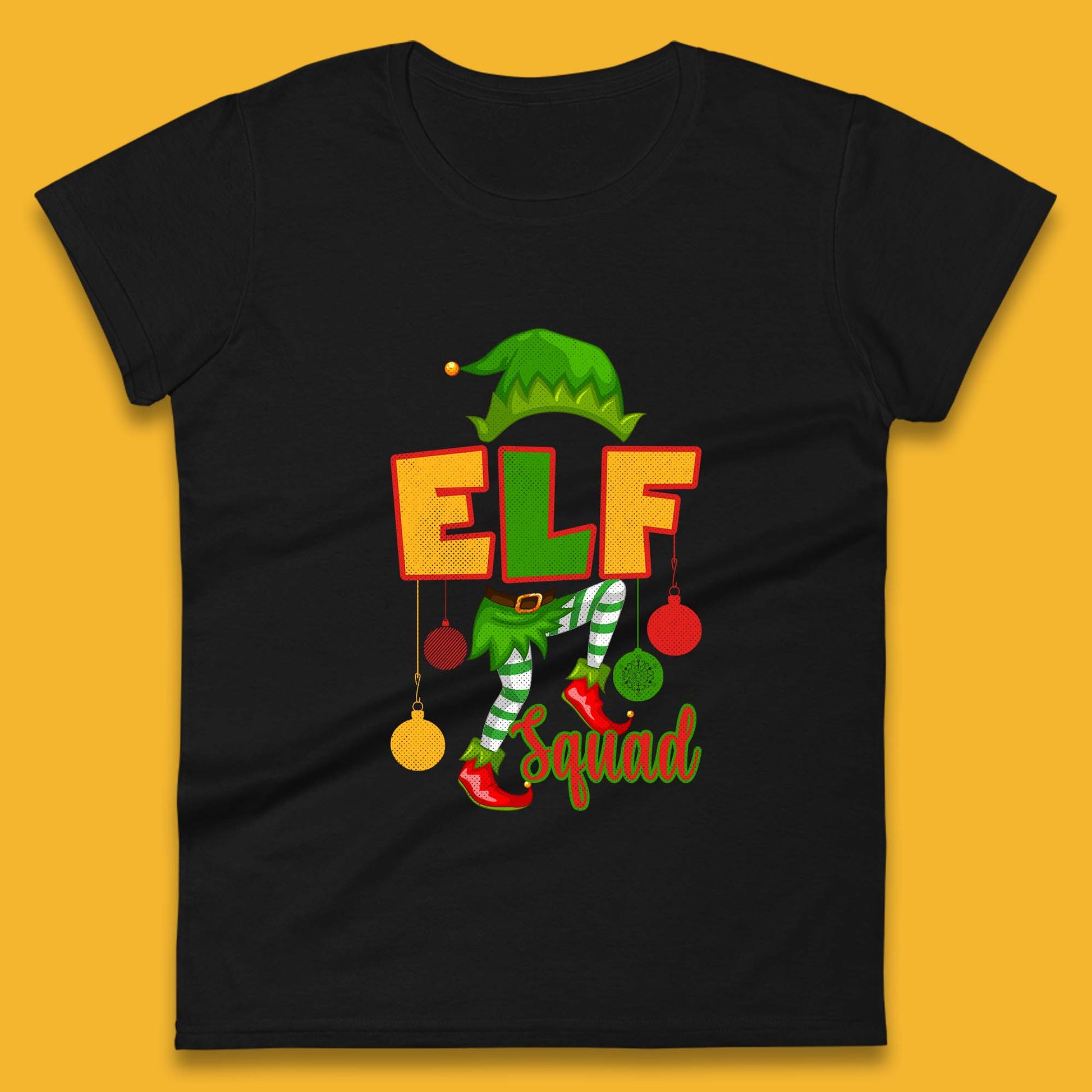 elf squad christmas womens top