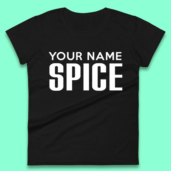 Personalised Spice Girls Womens T-Shirt