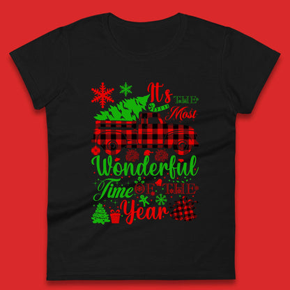 Wonderful Time Of The Year Christmas Womens T-Shirt