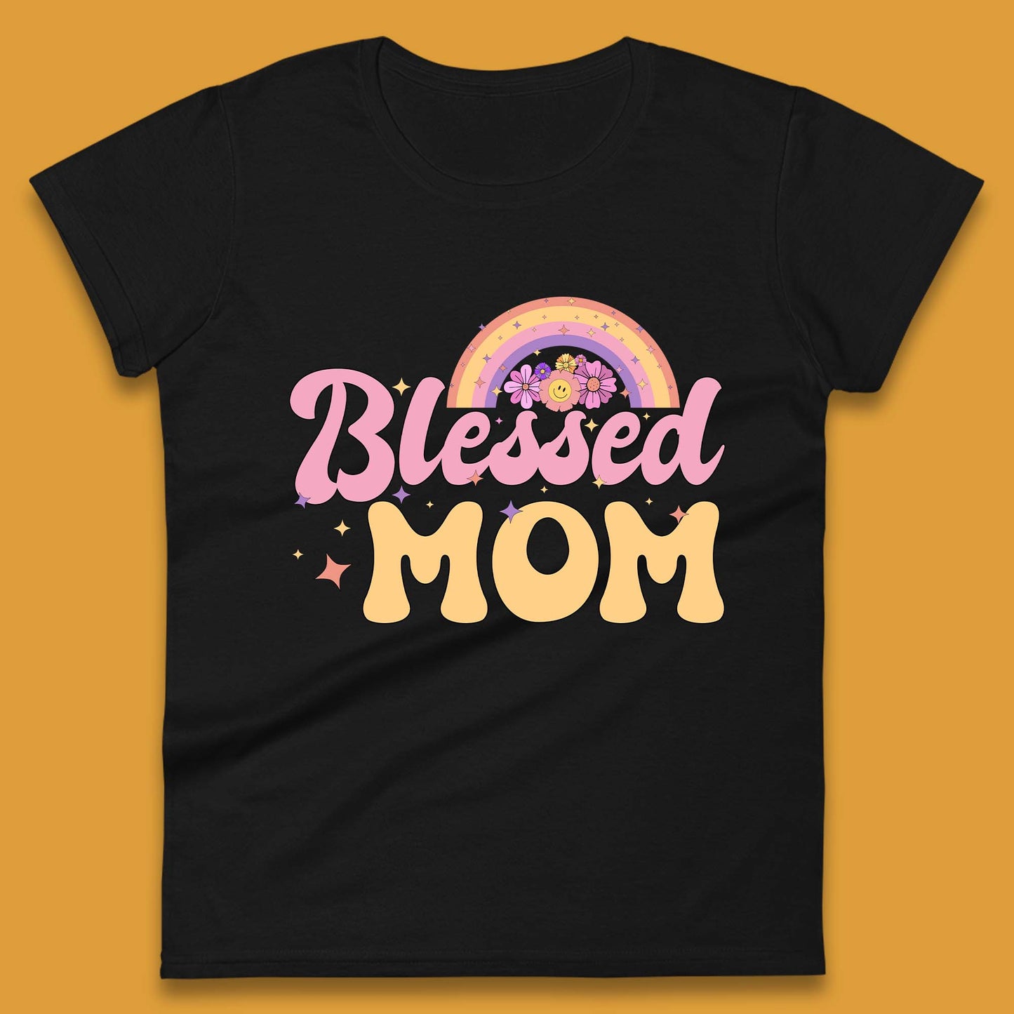 Blessed Mom Womens T-Shirt