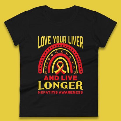 Hepatitis Awareness Womens T-Shirt