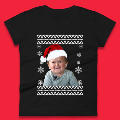 Santa Hasbulla Magomedov Christmas Womens T-Shirt