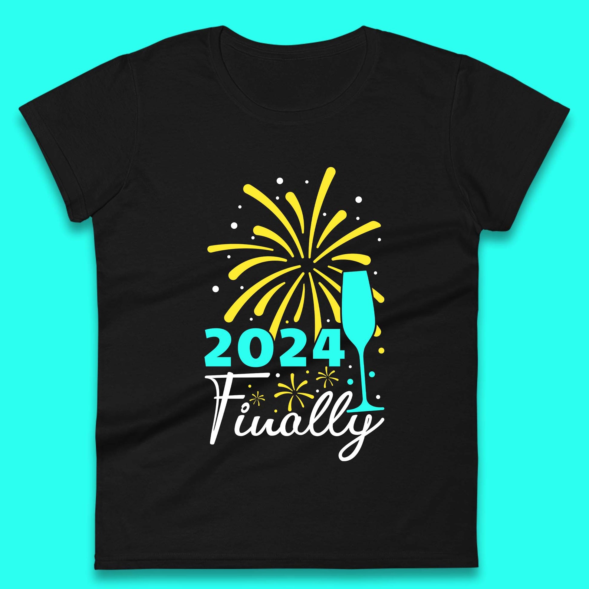  Happy New Year Womens T-Shirt