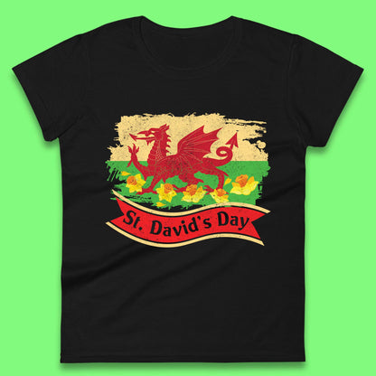 St David's Day Ladies T Shirts