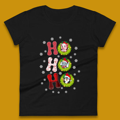 ho ho ho christmas animals sweatshirt