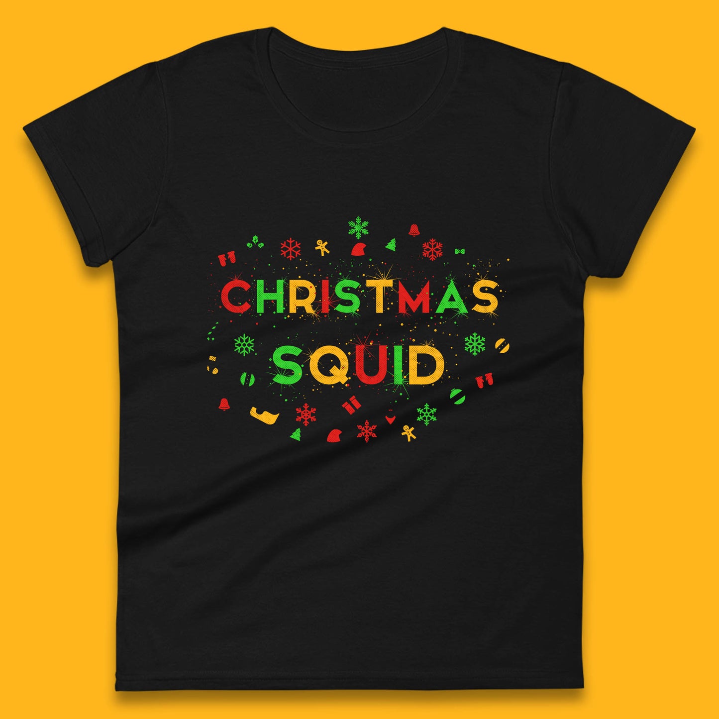 christmas squad matching t shirt