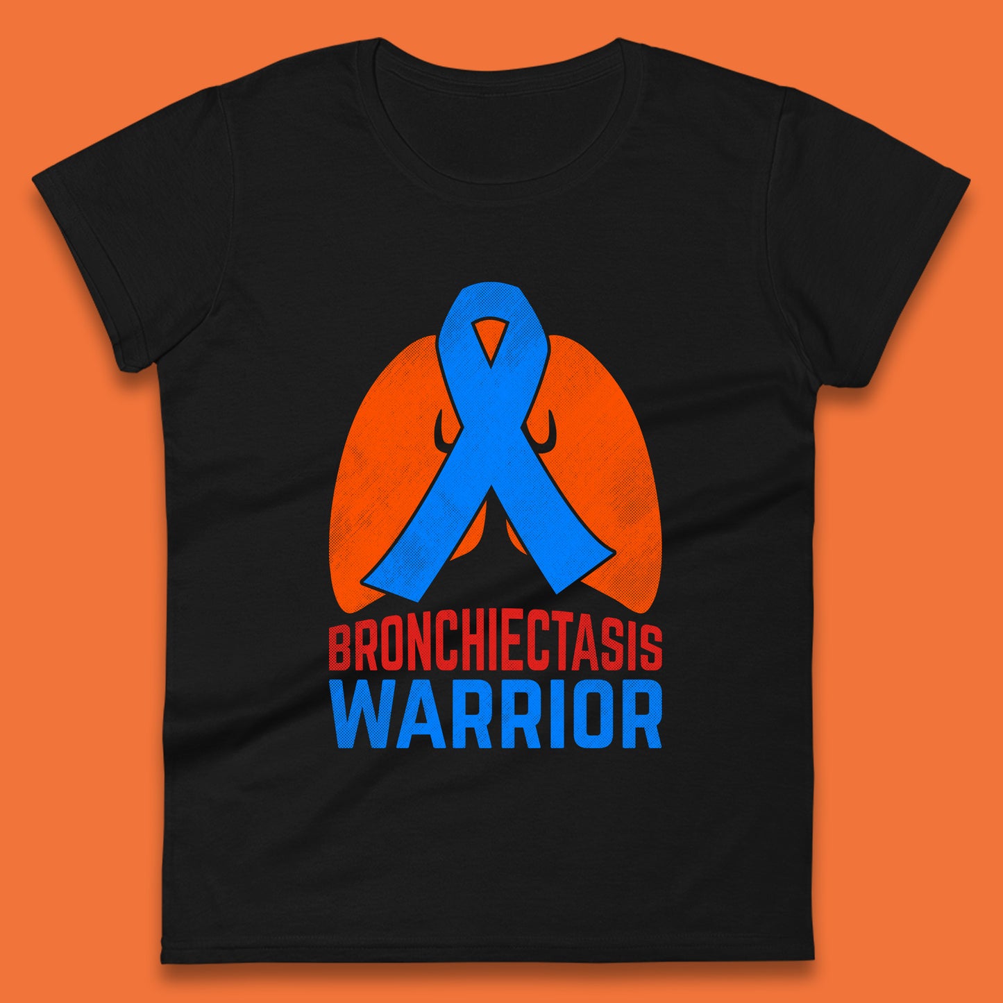 Bronchiectasis Warrior Support Unbreakable Awareness Survivor Womens Tee Top