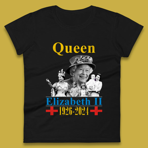 Queen Elizabeth II Womens T-Shirt
