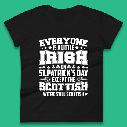 Scottish St Patrick's Day Womens T-Shirt