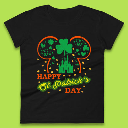 Disney Happy St. Patrick's Day Womens T-Shirt
