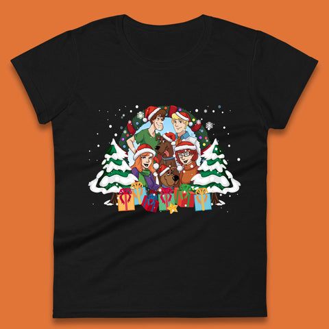 Scooby Doo Christmas Womens T-Shirt