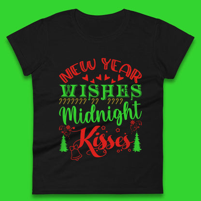 new year wishes christmas womens t shirt