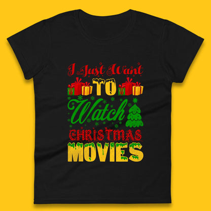 christmas movie womens t shirt